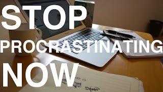 5 Steps to Stop Procrastinating, Focus & Be Productive