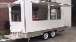 mobile food trucks food trailer mobile food cart with wheels coffee carts for sale