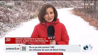 Alerte meteo de ninsori, viscol și ploi. România, lovită de un ciclon polar