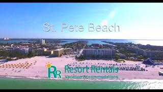 St  Pete Beach - Drone Video by Resort Rentals!