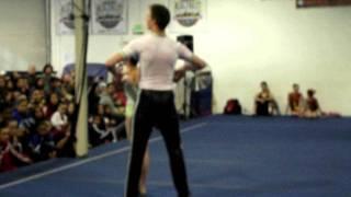 Gold Medalist Senior Elite Pair Brian Kincher & Cassie Lim - Balance