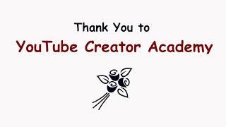 YouTube Creator Academy Letter of Completion Get Discovered awarded to TUNTU CHARYA YouTube Channel