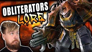 The DARK Reality Of Chaos Space Marine Obliterators | Warhammer 40K Lore