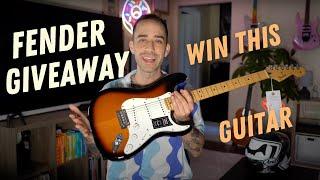 Free Fender Giveaway!! Win This Guitar!