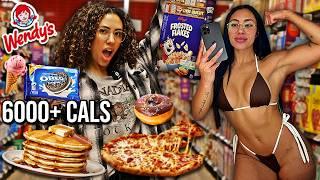 Eating Whatever I Want for 24 Hours | Insane Cheat Day + Glutes