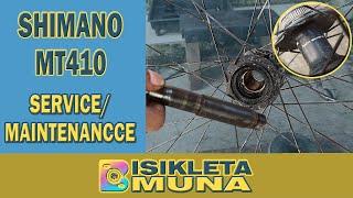 How to Service | Maintain | Disassemble Shimano MT410 Rear Hub│ Bisikleta Muna