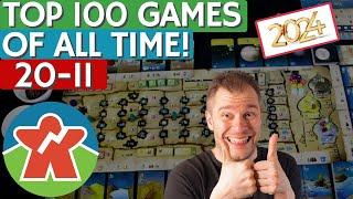 Top 100 Board Games Of All Time! (2024) - (20-11)