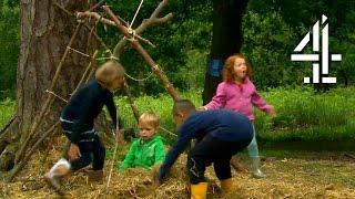 The Kids Build A Den | The Secret Life of Brothers and Sisters