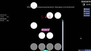 Osu!Mania Battle of a True Hero (clear)