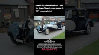 ON THIS DAY MARCH 03 #automobilelover #bugatti #automotivelegacy #automotivehistory #carhistory #car