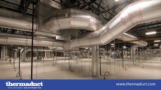 Thermaduct InspiralR Round Pre-Insulated Ductwork - Spiral Duct with Kingspan KoolDuct Interior