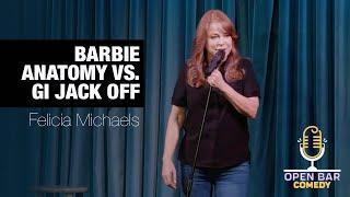 Felicia Michaels: Barbie Anatomy vs GI Jack Off