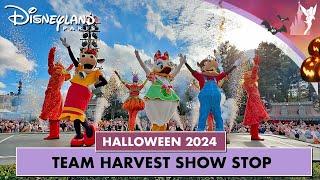  Mickey's Halloween Celebration team harvest show stop at Disneyland Paris 2024