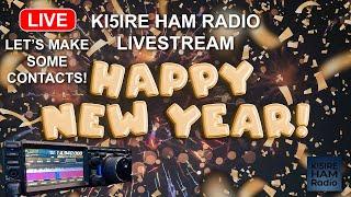 KI5IRE HAM RADIO NYE LIVE STREAM Hanging Out & Making Contacts on New Years Eve! #hamradio #ft8 #hf