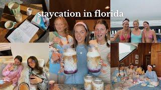 cozy Florida beach trip vlog: crafting, friendship q&a, and making coffees