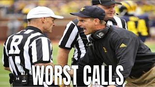 Worst Calls in College Football History || Part 2