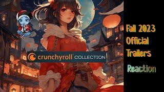 PaperSin Presents | Crunchyroll Official Anime Trailers - Fall 2023 | A PaperSin Reaction