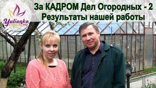 Это ИНТЕРЕСНО! За КАДРОМ Дел Огородных - 2 Результаты нашей работы + пушистый РЕЛАКС