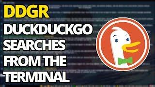 DDGR: DuckDuckGo Searches From The Terminal