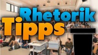 Vorträge halten - Rhetorik Tipps & Tricks (Tutorial)