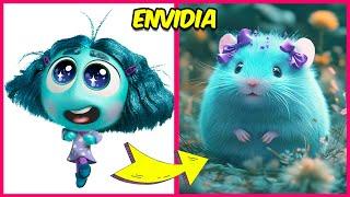 INTENSAMENTE 2 pero MASCOTAS + ¡ADIVINA QUIÉN BAILA!INSIDE OUT 2 ediciónAnsiedadAlegríaFuria