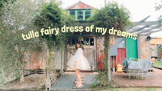 how to make a super gathered tulle fairy dress (tutorial!)