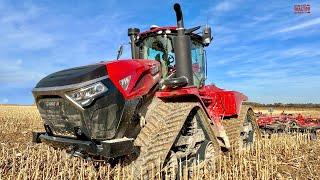 715 HP CASE IH Quadtrac Tractor Disk Ripping