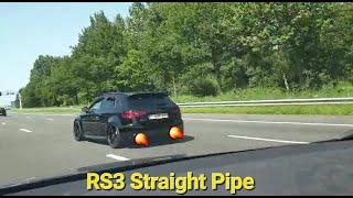 Audi RS3 8V * Full Frame Turbo * Passes by Fast 