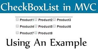 CheckBoxList in Asp.Net MVC Using Sql DataBase