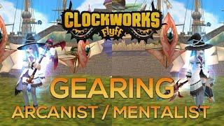 Clockworks Flyff - Gear Progression Guide for Arcanist / Mentalist