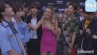 Озвучка  BTS Talks Love of Latin Pop and Show Off BBMA Victory Dance   BBMAs 201