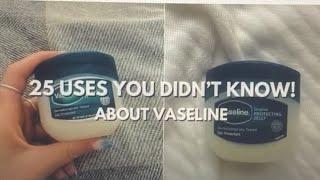 25 uses you didn’t know! About Vaseline         (you’ve been using it wrong!) 🫦#skincare #vaseline