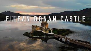 Eilean Donan Castle at Sunset! - Scottish Highlands By Drone!