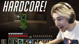 xQc Grinds Minecraft Hardcore (Best Player POV) | xQcOW