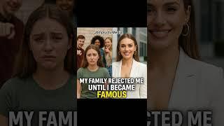 Mind Blowing:- My Family Rejected Me Until I Became Famous. #upliftingstories