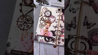 ASMR Aesthetic Journal | Creative Journaling #shorts #asmr #artjournal