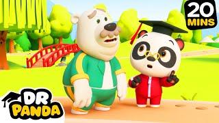  ‍️Personal Trainer Panda | + More Cartoons for Kids! | NEW COMPILATION | Dr. Panda