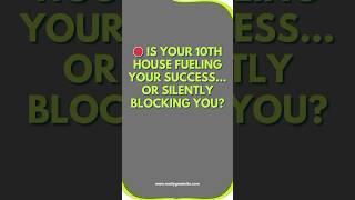  BLOCKED Career Energy? | 10th House Activation + Mars Remedies #shorts #astrology