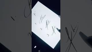 Professional Signature Ideas | Letter “K” Names #foryou #name #k