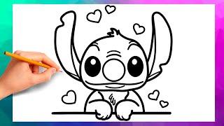 Cum Sa Il Desenezi Pe STITCH | Usor Pas cu Pas Tutorial pentru Incepatori