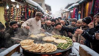 Snowday Street Food in Kabul Afghanistan