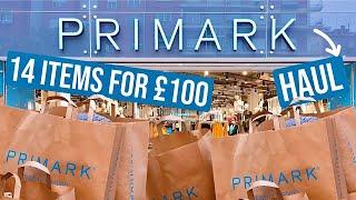 ** Primark Haul (14 items for £100!) **