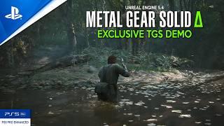 METAL GEAR SOLID DELTA Tokyo Gameplay Demo | ULTRA REALISTIC Unreal Engine 5 Stealth coming to PS5