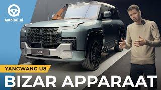 SUPER SUV uit China bezoekt Nederland: YANGWANG U8 - 1.200 PK! - WALKAROUND - AutoRAI TV