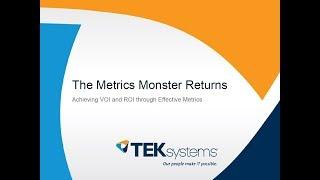 The Metrics Monster Returns! With Mike Cardinal - an ITSM Academy Webinar