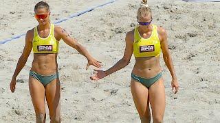 Women's Beach Volleyball Joyful Play