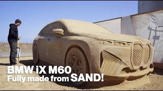 BMW iX M60 fully made from SAND! ️