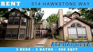 314 Hawkstone Way - Condo for Rent in Alpharetta