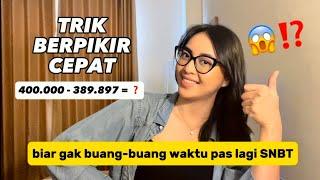 TRIK CEPAT PENGURANGAN MATEMATIKA