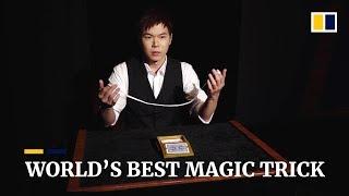 Chinese magician performs world’s best magic trick